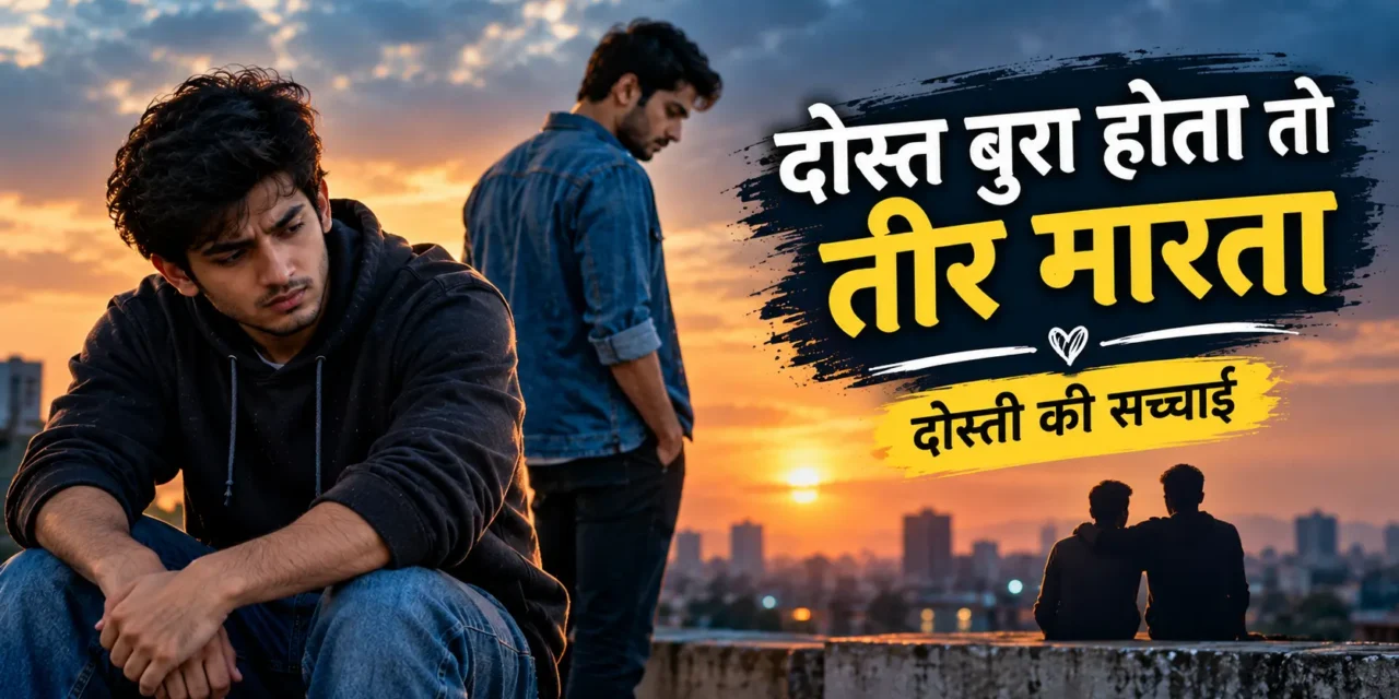 दोस्त बुरा होता तो तीर मारता | दोस्ती की सच्चाई