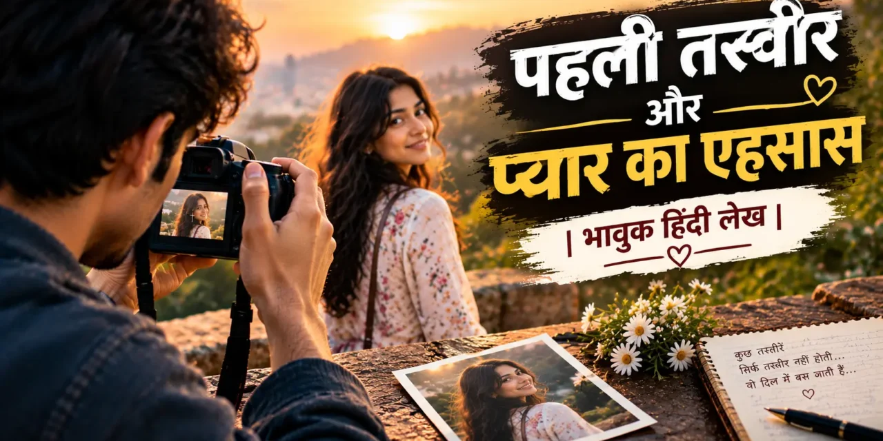 पहली तस्वीर और प्यार का एहसास | भावुक हिंदी लेख