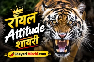Royal Attitude Shayari in Hindi